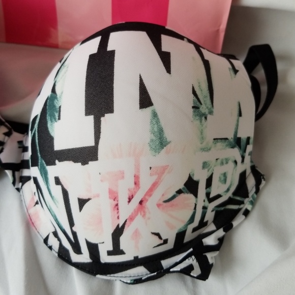 NWOT PINK Victoria's Secret bra 34D - Picture 5 of 8